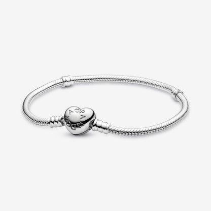 Splittable Heart Charm and Bracelet Set