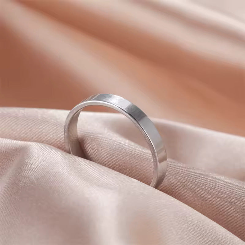 Stainless Anniversary Ring